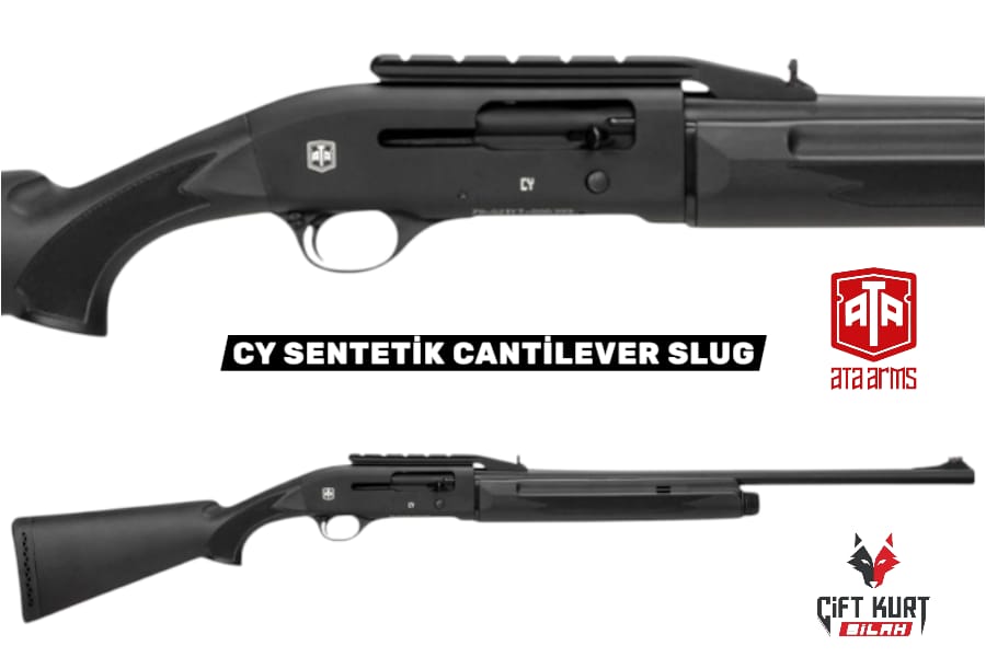 Ata Arms CY Sentetik Cantilever Slug Otomatik Yivsiz Av Tüfeği